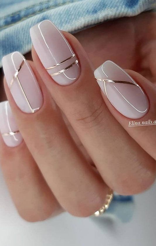 Subtle Nail Art, Neutral Nail, Milky Nails, January Nails, Manicure Nail Designs, Subtle Nails, Easy Nails, Colorful Nails, Beige Nails