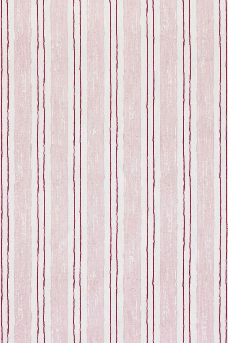 a red and white striped wallpaper with vertical stripes