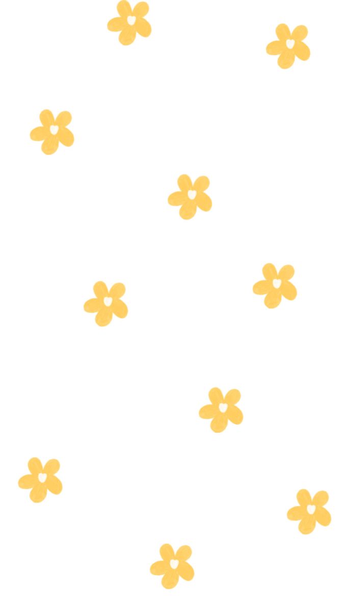 yellow flowers on a white background