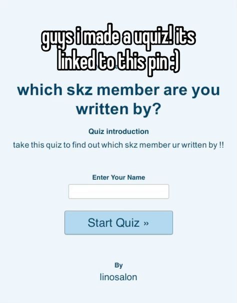 a sign up page for the quiz game