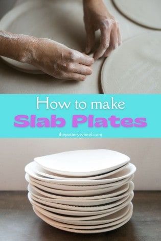 a stack of white plates sitting on top of a table next to a pile of hands