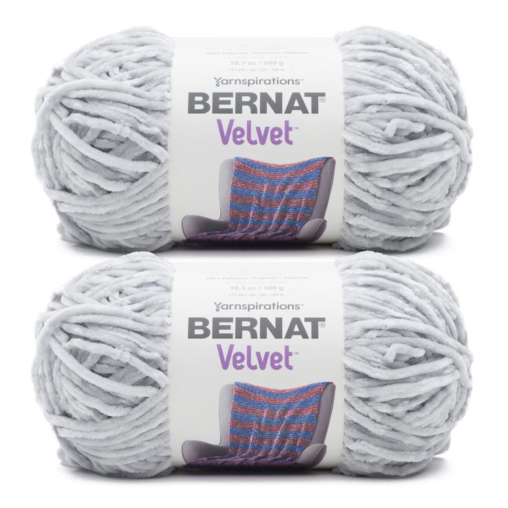 PRICES MAY VARY. Content: 100% Polyester, Care: Hand Wash Ball Size: 300g / 10.5 oz, 288 meters / 315 yards Gauge: 5 - Bulky Knitting Gauge: 12 sts and 17 rows with a 6.5 mm (U.S. 10.5) knitting needle Crochet Gauge: 10 sc and 11 rows with a 6.5 mm (U.S. K/10.5 ) crochet hook Bernat Velvet, Addi Knitting Machine, Blanket And Pillow, Bernat Yarn, Pillow Projects, Velvet Yarn, Bernat Blanket Yarn, Knitting Gauge, Free Textures