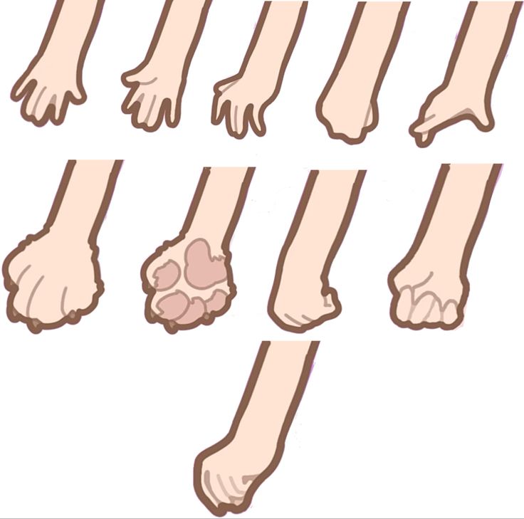 the different stages of foot reflexs and how they are used to treat for them