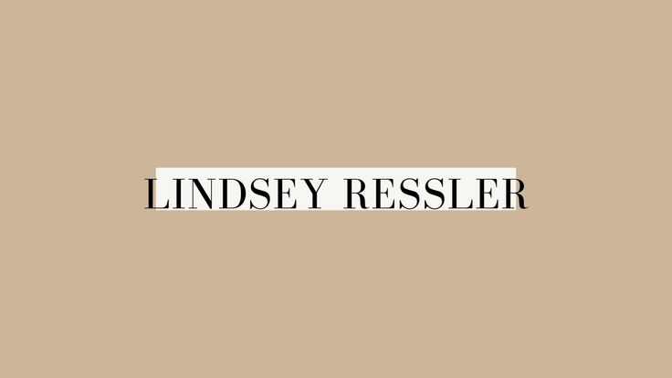 Lindsey Ressler