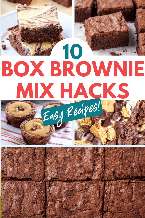 brownie mix hacks are easy to make and delicious for the whole family that loves them