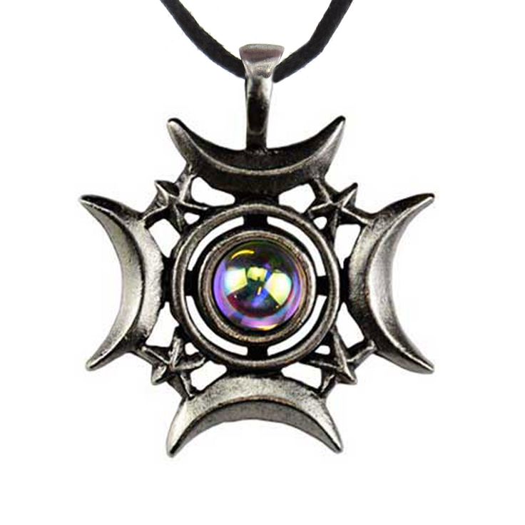 Harness the power of the crescent moon for your spellcrafts with the aid of this potent Crescents Rising amulet. Made in USA. Includes a black cotton cord. Pewter with enamel gem. 1.25 inches. Magick Crafts, Crescent Rose, Moon Full, Amulet Charm, Talisman Necklace, Amulet Necklace, Cord Necklace, Silver Man, Crescent Moon