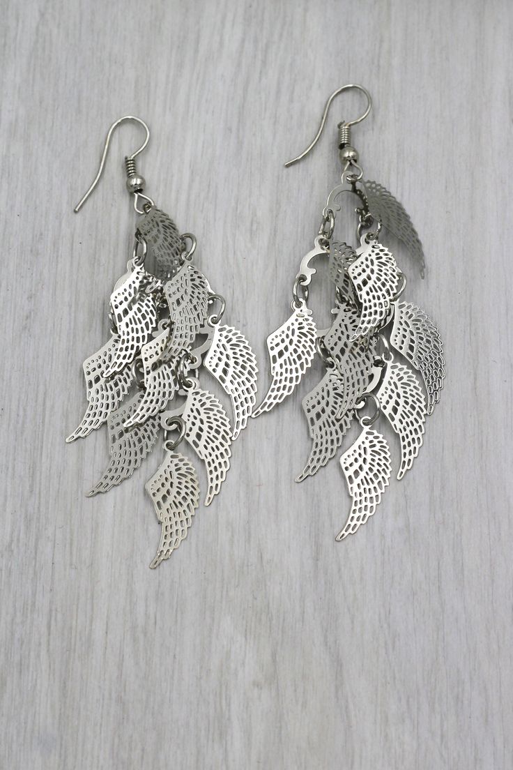 100% nickel free.Material:silver plated.Free gift packaging.Free shipping on all orders and easy return.30 days return policy. Handmade Alloy Earrings For Party, Trendy Alloy Drop Earrings, Nickel Free Trendy Metal Earrings, Trendy Nickel-free Dangle Earrings, Nickel-free Metal Trendy Earrings, Nickel-free Trendy Metal Earrings, Nickel-free Alloy Earrings For Party, Trendy Alloy Jewelry With Matching Earrings, Handmade Elegant Alloy Earrings