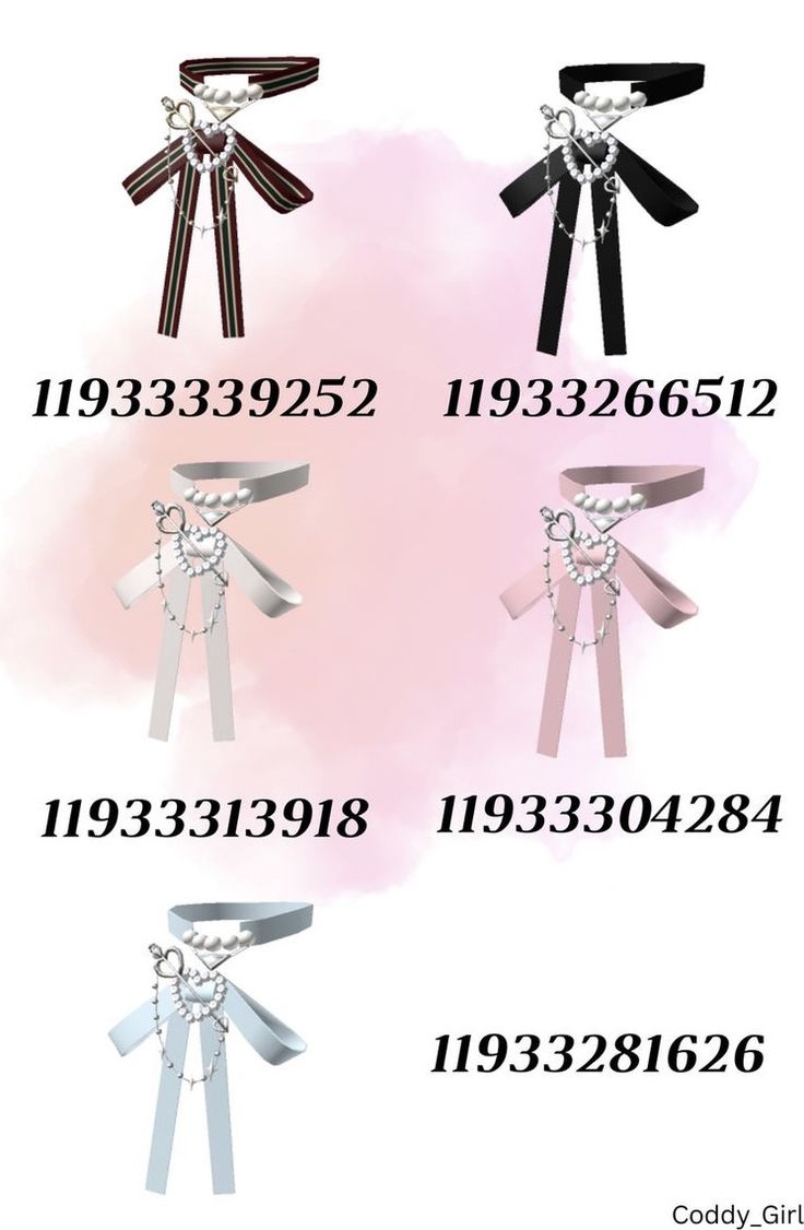 Roblox Codes Accessoires, Accessories Codes, Brookhaven Codes, Clothing Codes, Fancy Dress Code, Code Roblox, Skin Roblox, House Decals, Roblox Code