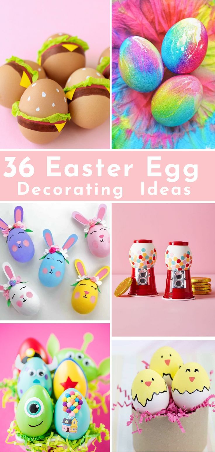 easter egg decorating ideas that are easy to make and fun for the whole family