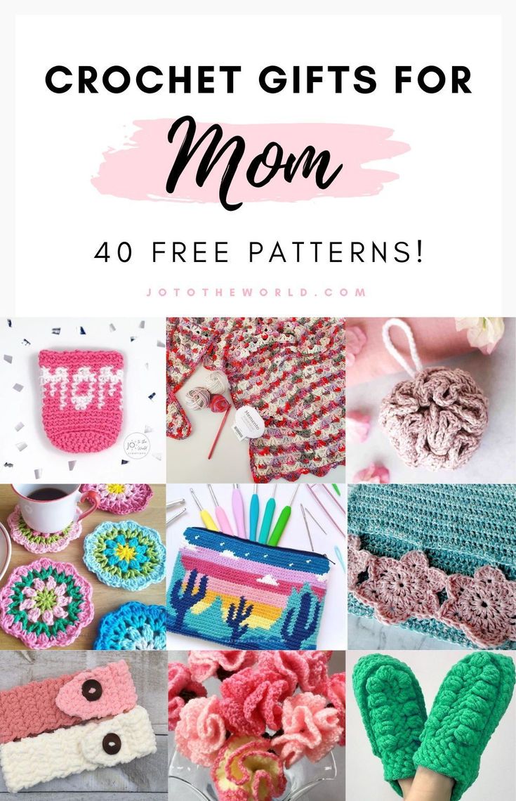 crochet gifts for mom 40 free patterns