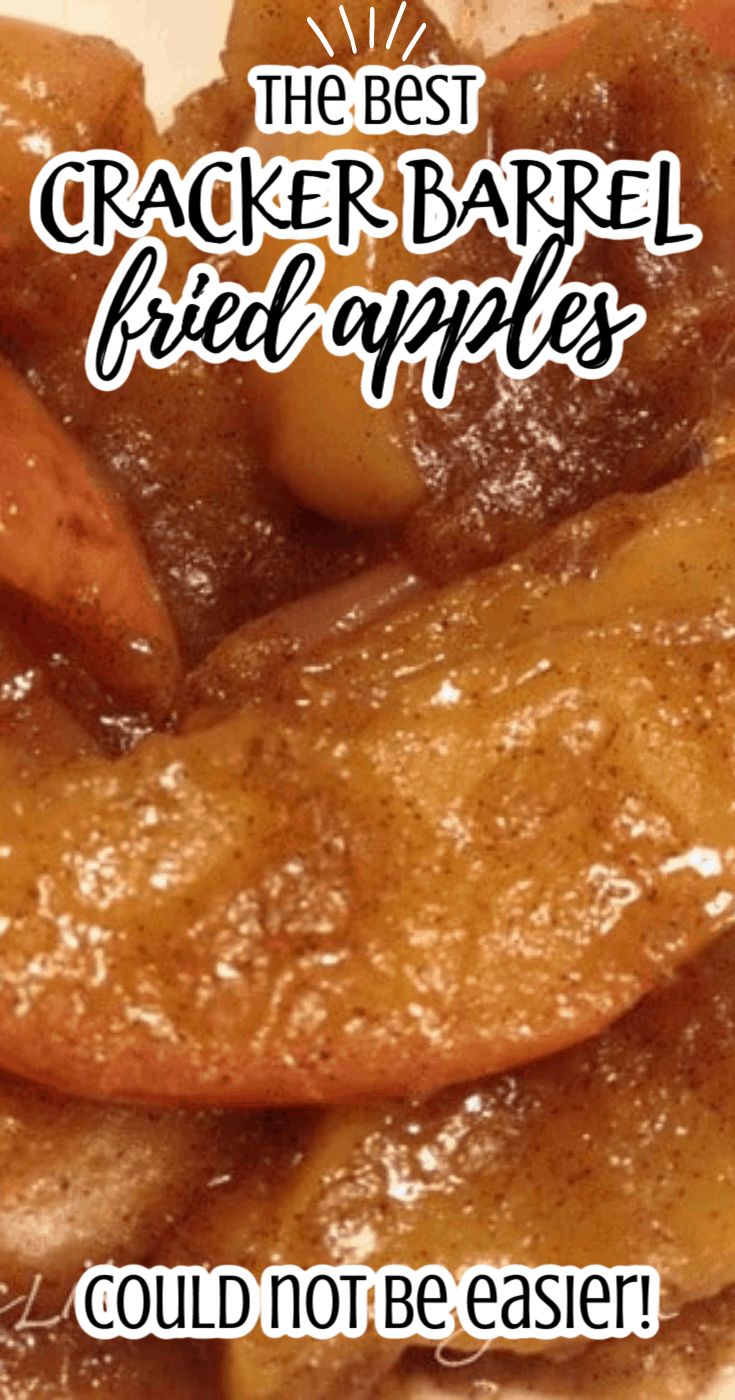 the best cracker barrel fried apples could not be easier