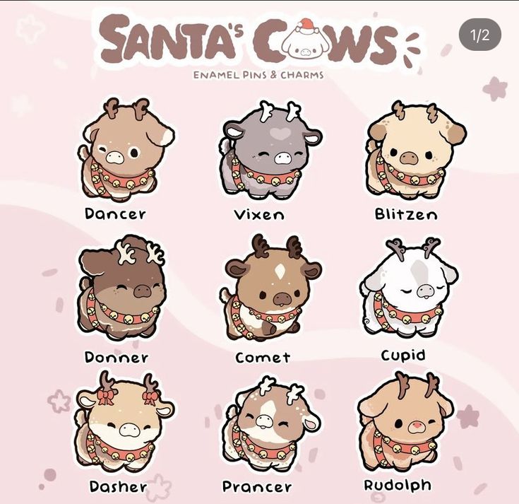 an animal sticker sheet with the names of different animals and their respective characters on it