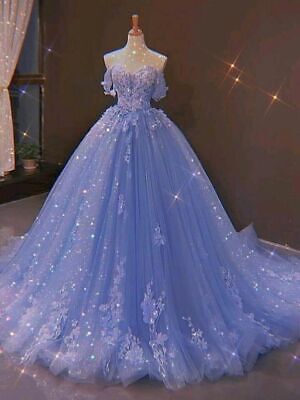 For standard size dress. Puffy Prom Dresses, Quinceanera Themes Dresses, Purple Quinceanera Dresses, Ootd Instagram, Princess Prom Dresses, Quinceanera Dresses Blue, Pretty Quinceanera Dresses, Quince Dress, Stunning Prom Dresses