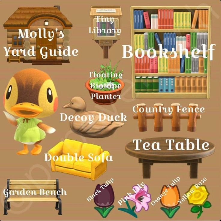 an animal crossing game with bookshelf and furniture