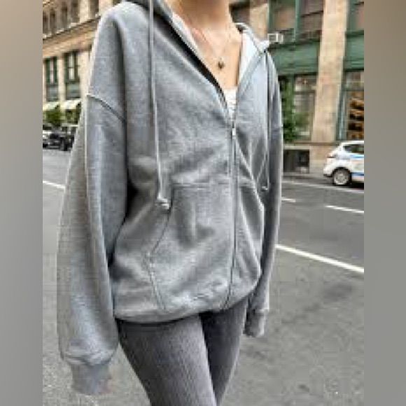 Dark Grey Brandy Melville Christy Hoodie Oversized! Nwot Casual Winter Sweats With Drawstring Hood, Basic Fall Hoodie With Adjustable Hood, Basic Hoodie With Adjustable Hood For Fall, Trendy Winter Sweats With Drawstring Hood, Urban Sweats For Fall, Urban Style Sweats For Fall, Cozy Sweats With Adjustable Hood For Fall, Casual Winter Sweats With Adjustable Hood, Cozy Hooded Sweats For Fall