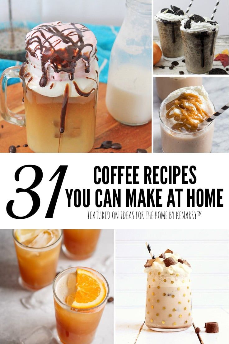 coffee recipes you can make at home that are easy to make and delicious for the whole family