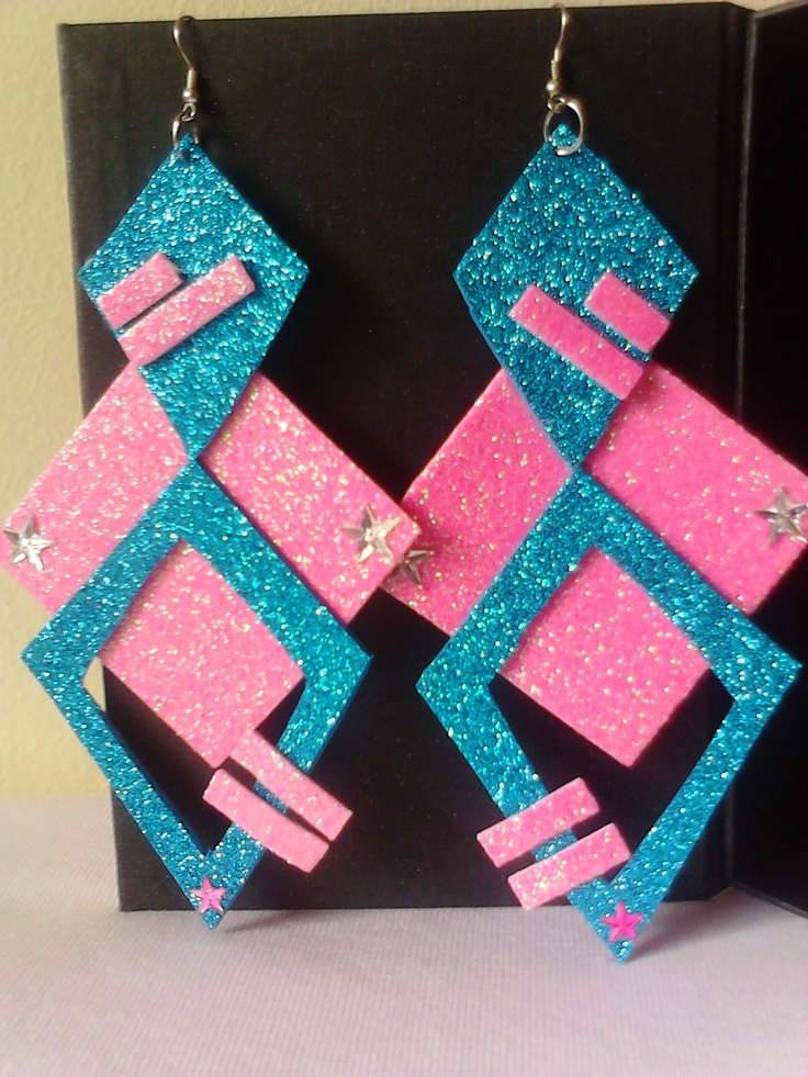 Foam Earrings, 80s Halloween Costumes, 80s Party Decorations, 80s Wedding, 80s Birthday Parties, 80s Party Outfits, 80's Party, 80s Theme Party, 80s Earrings