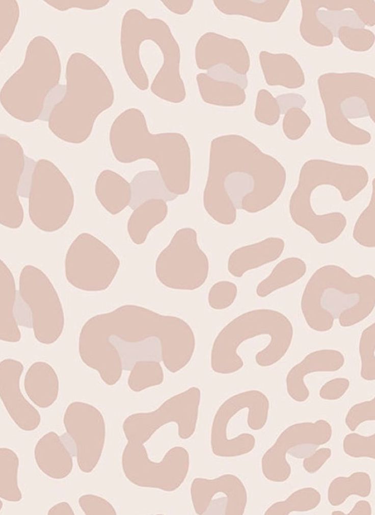 an animal print pattern in pink and white