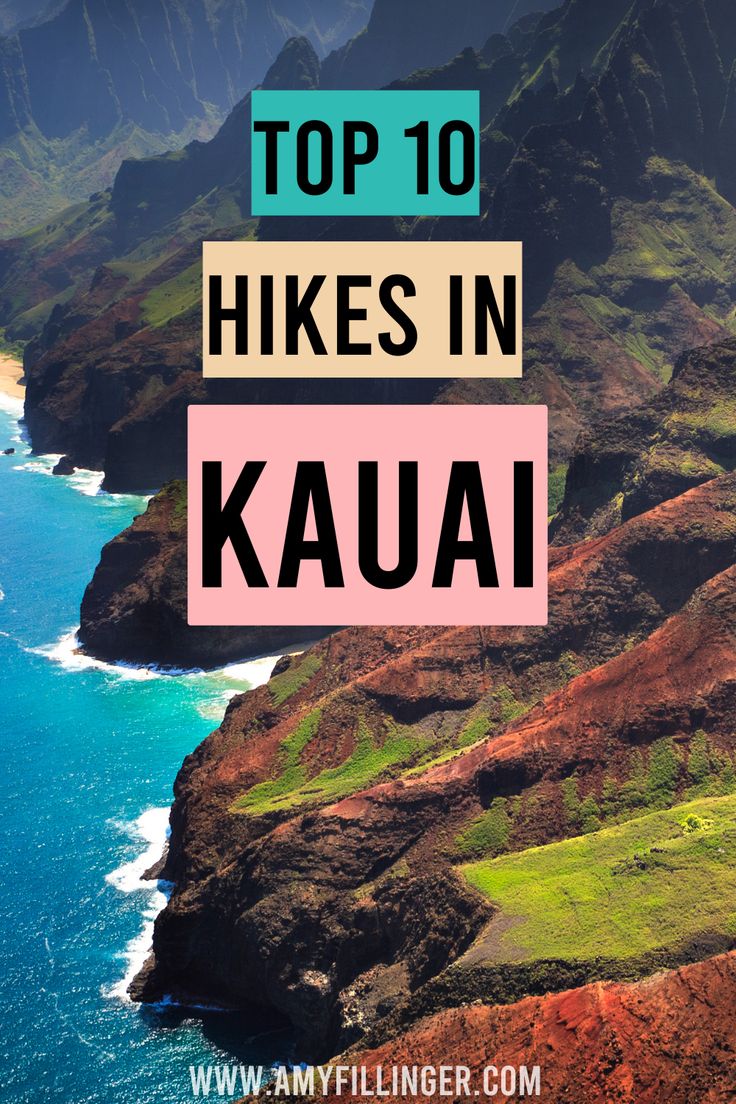 the top 10 hikes in kauai