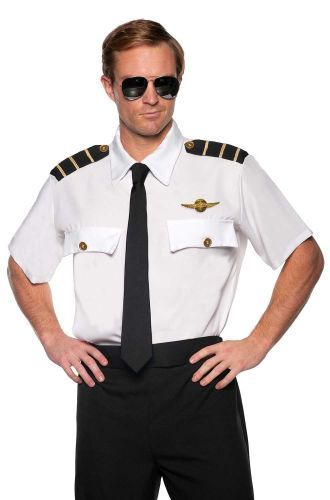 a man in a pilot's uniform is standing with his hands on his hips