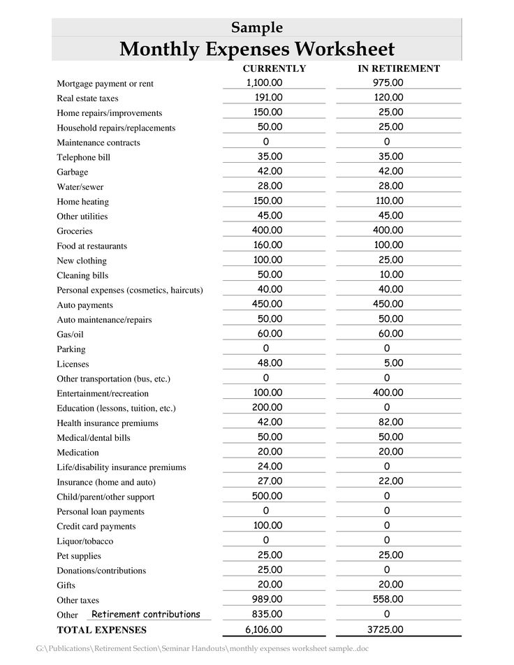 the printable worksheet for an exercise plan