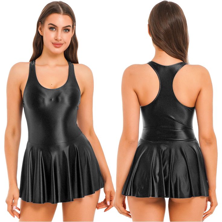 Women Leather Leotard Party Dress – skyjackerz Fitted Backless Mini Dress For Costume Party, Flirty Fitted Dress For Halloween, Edgy Stretch Mini Dress For Party, High Stretch Mini Dress For Summer Party, High Stretch Summer Mini Dress For Club, High Stretch Mini Dress For Summer Clubbing, High Stretch Mini Dress For Club In Summer, Edgy Stretch Mini Dress For Club, Sleek Club Swimwear