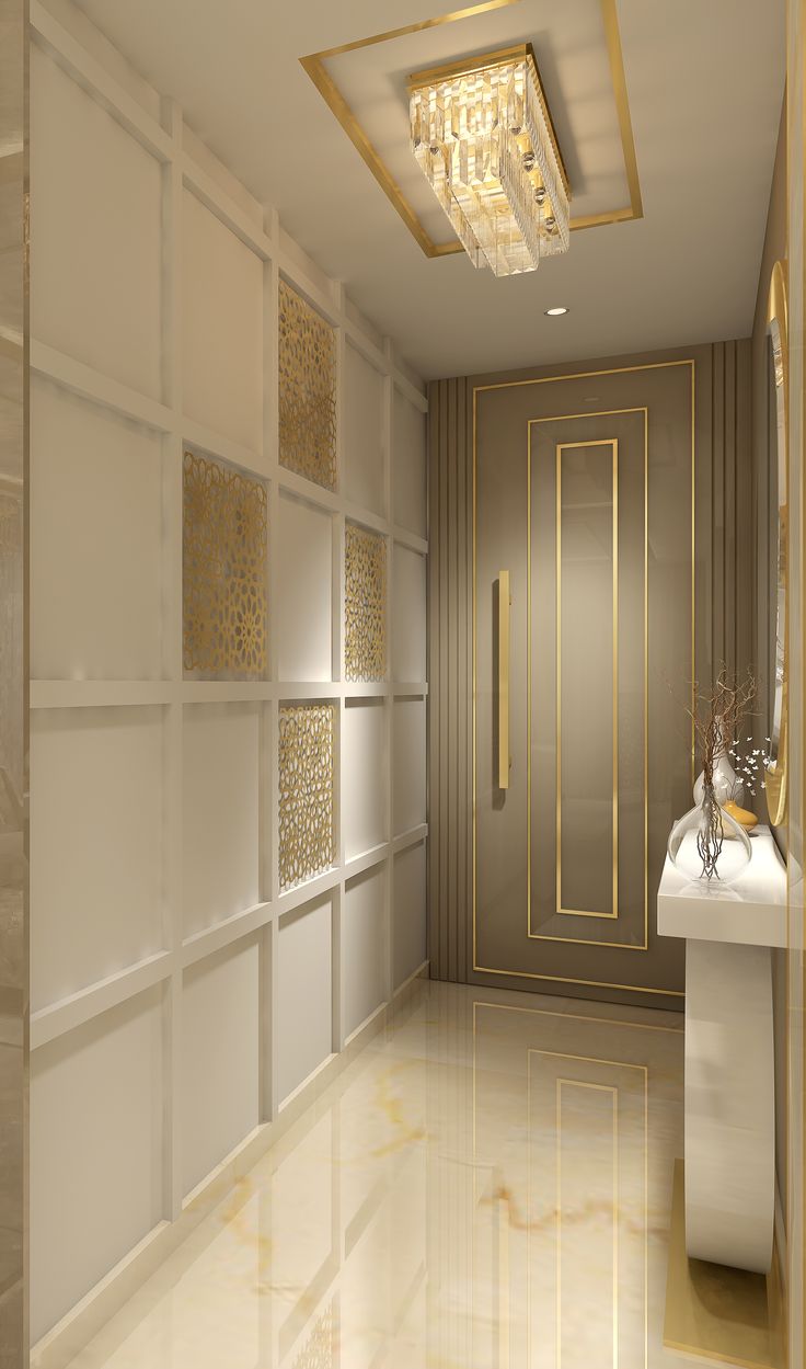 DM for Interior Designing work in Mumbai Penthouse Entrance Lobby, Penthouse Entrance, Apartment Entrance Lobby, Luxury Penthouse Apartment, Lift Lobby, Apartment Entrance, Entrance Lobby, Luxury Penthouse, Entrance Door Design