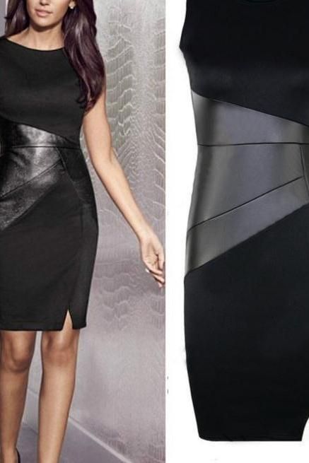 Sexy Bodycon Party Dress V Neck Ruffles Sleeve Split Off The Shoulder Slim Women Pencil Dress Pink on Luulla Slim Bodycon Dress, Black Pencil Dress, Vintage Midi Dresses, Black Leather Dresses, Plus Size Party Dresses, Business Dress, Sleeveless Bodycon Dress, Bodycon Dress Parties, Black Pencil