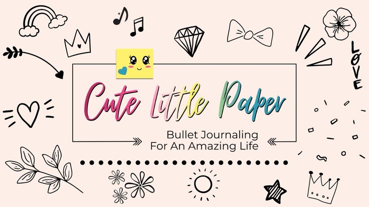 Cute Little Paper | Digital & Printable Bullet Journal Pages