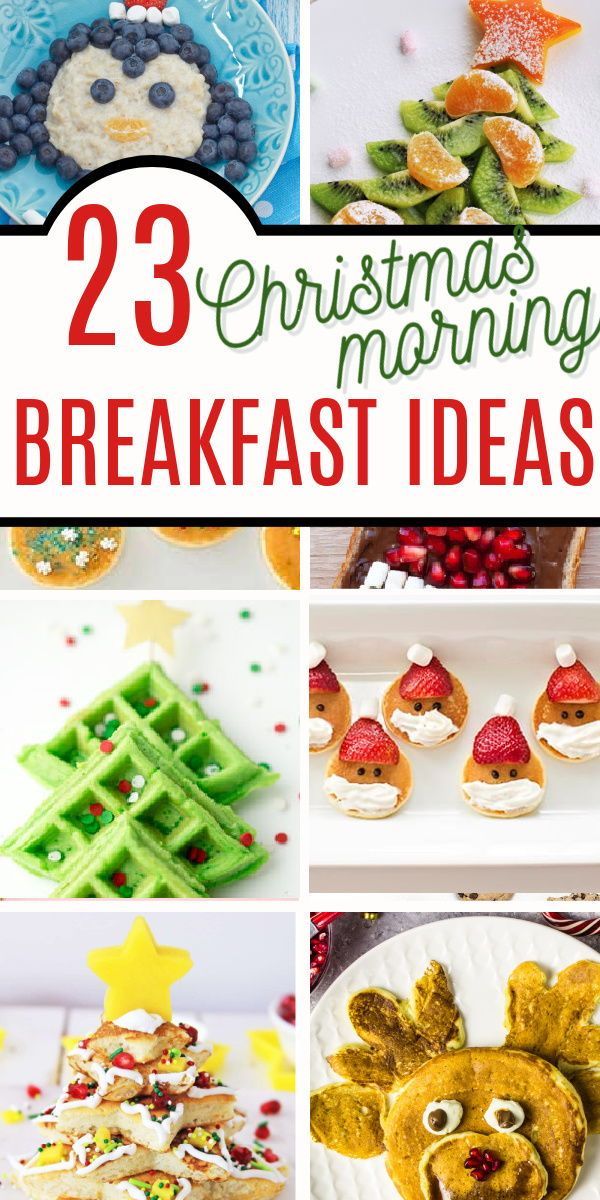 christmas morning breakfast ideas that are easy to make and great for the kids in your life