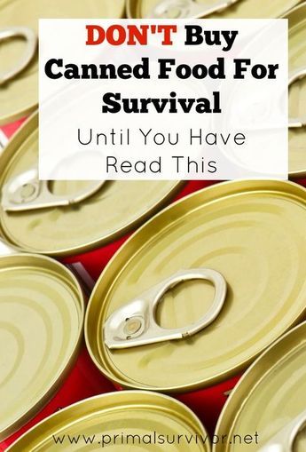 Food For Survival, Survival Food Storage, Survival Foods, Emergency Preparedness Food, Survival Prep, Shtf Preparedness, Emergency Prepardness, Canned Foods, Emergency Preparedness Kit