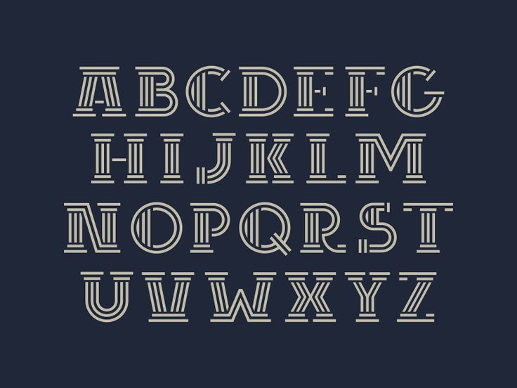 the font and numbers are made up of thin lines, which can be used to spell out