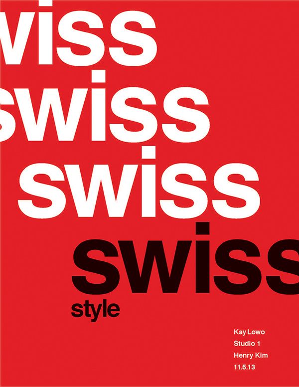 an advertisement for swiss fashion brand swiss, with the words'style'in black and white