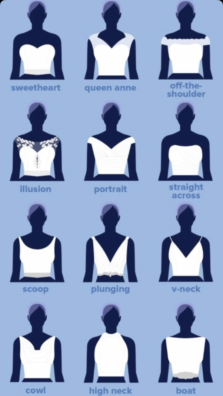 different types of women's bras are shown in this chart, which shows the size and shape of bras