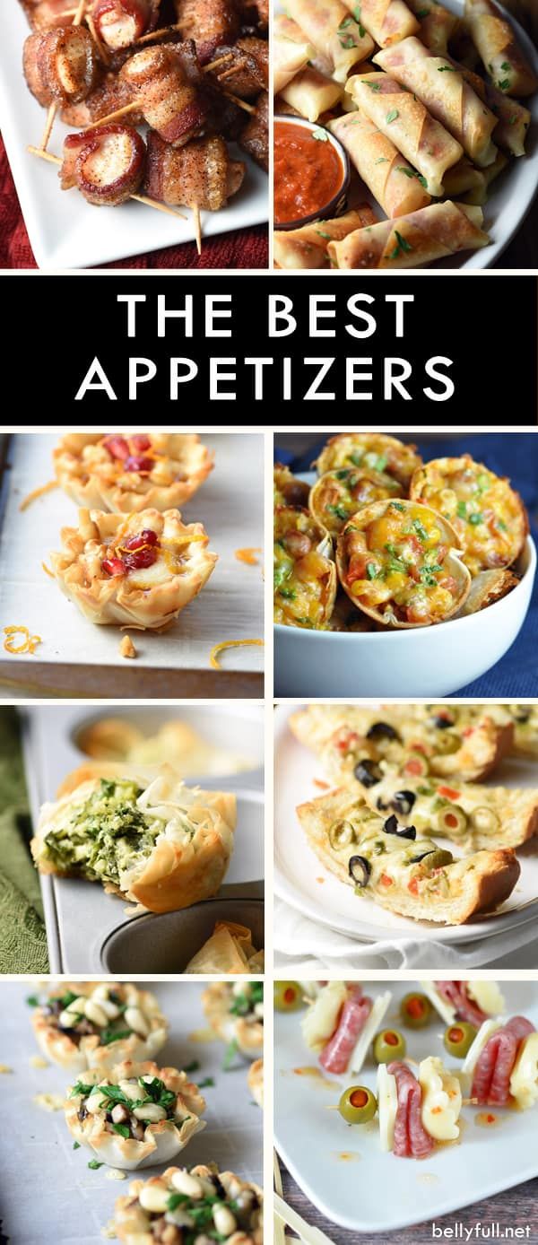 the best appetizers to serve at any party