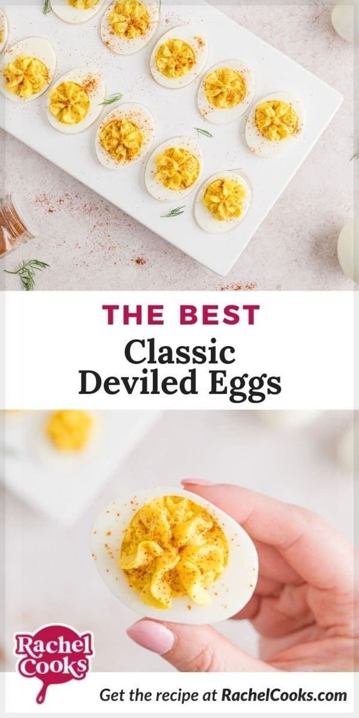 the best classic deviled eggs recipe that is easy to make and perfect for easter