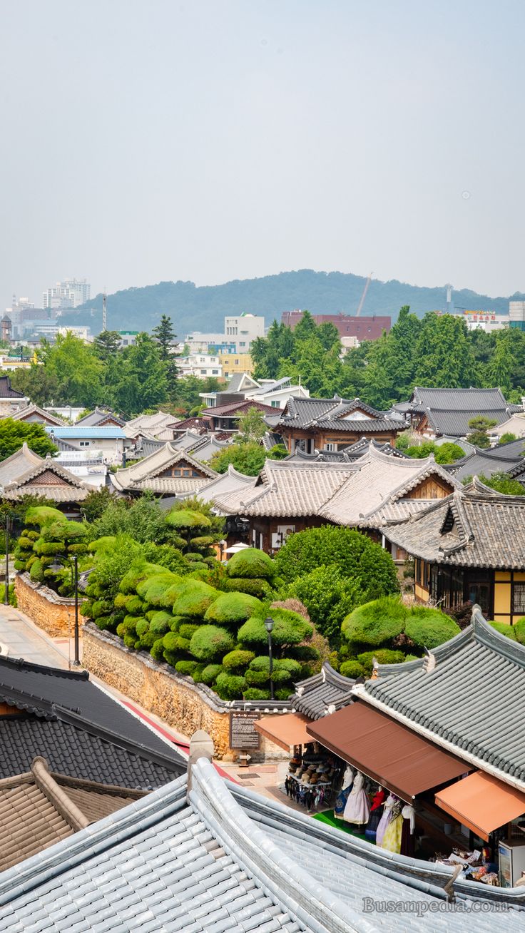 Jeonju Hanok Village in Korea South Korea Culture, South Korea Landscape, Korean Traditional House, Korea Landscape, Hanok Village, Best Place To Visit, Seoul Travel, Beautiful Place In The World, About Korea