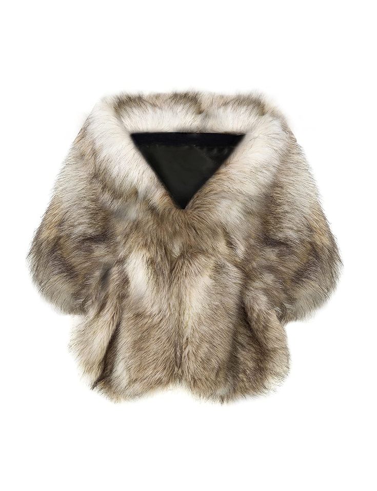 PRICES MAY VARY. Material: High quality faux fur and polyester lining. Size: Small: Fits 0-6; Length 58"; Width 12". Large: Fits 8-16; Length 65"; Width 16.5". Design: Hook and eye closure in front. Featuring luxurious and fluffy fur and pastel colors, the fur shawl will add glamour and fancy charm to your outfit. Care instruction: Hand wash in cold or warm water. Blow the fur scarf with hot wind or shake it to make it fluffy when you received the item. Occasion: Stylish outfit for cold winter. Faux Fur Scarf, Fur Scarf, Shake It, Faux Fur Collar, Fur Collar, Winter Coat, Scarf Wrap, Shawl, Faux Fur