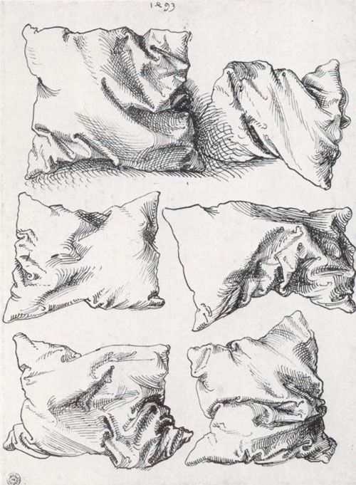 four drawings of different shapes and sizes