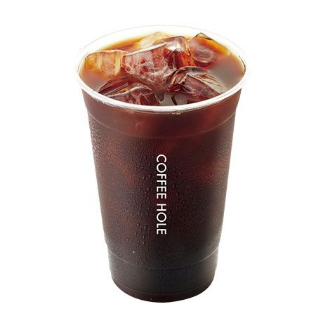 a cold drink in a plastic cup with ice