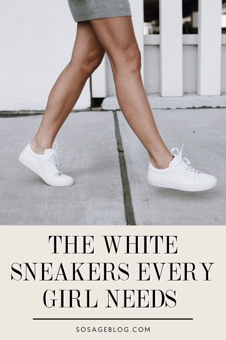 White Leather Sneakers Dress, Classic White Sneakers Outfit, White Runners With Dress, Popular White Tennis Shoes Women, Cool White Sneakers Women, White Sneakers Women Outfit Casual Work, Dress Sneakers Women, Cute White Tennis Shoes For Women, Plain White Sneakers Women