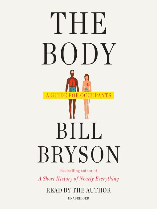 the body by bill brysonon is shown in this book cover art for an upcoming novel