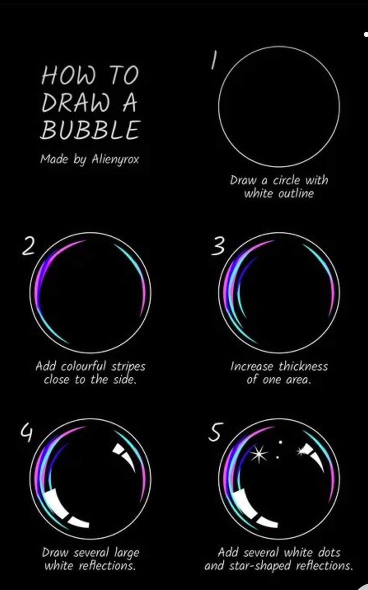 how to draw a bubble in adobe and photoshopped with the text below it