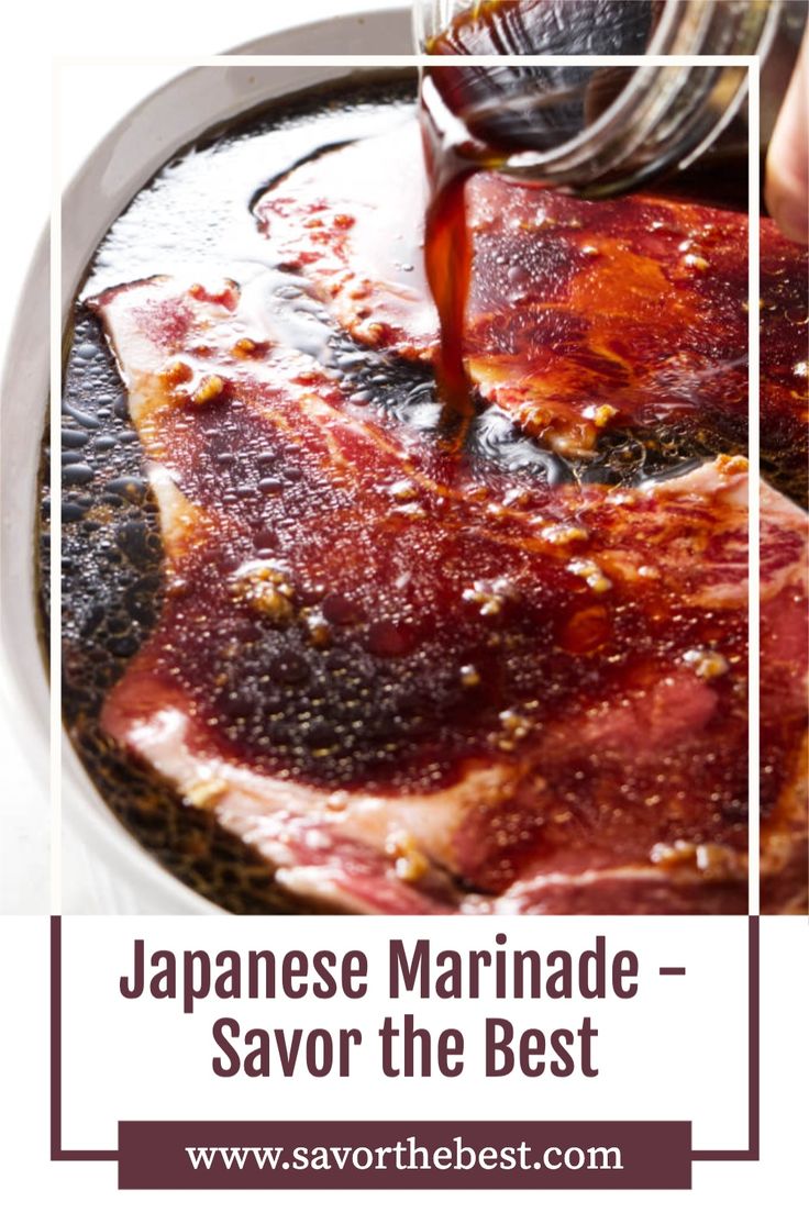 japanese marinade - savor the best recipe for steaks, ribs and more