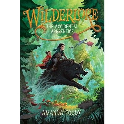 the book cover for wildrope by amanda footy, with an image of two children riding on a boar