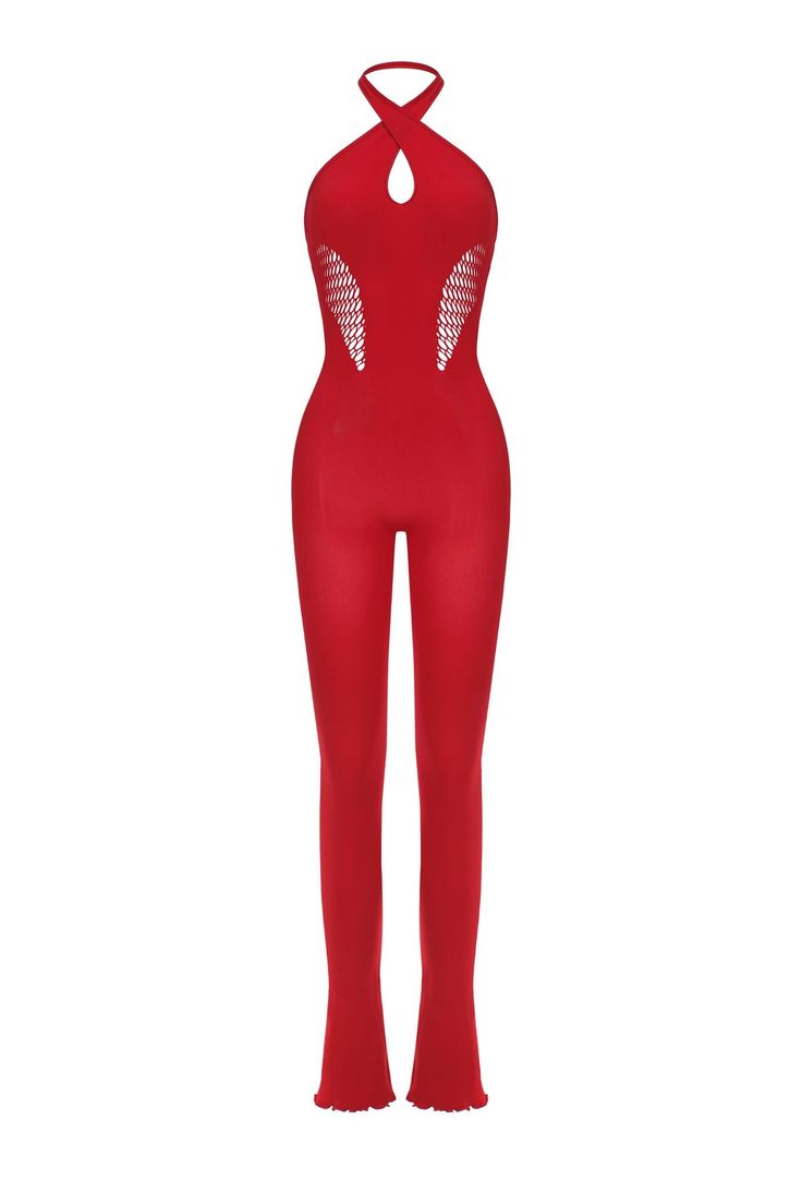 Cystar Jumpsuit - Red – THE KRIPT Us Red Jumpsuit, Red Nike Jumpsuit, Red Stretch Sleeveless Jumpsuits And Rompers, Red Sleeveless Stretch Jumpsuits And Rompers, Red Stretch Backless Bodysuit, Red Stretch Jumpsuits And Rompers For Loungewear, Red Stretch Bodysuit For Loungewear, Red Stretch Backless Jumpsuits And Rompers, Red Stretch Backless Jumpsuit