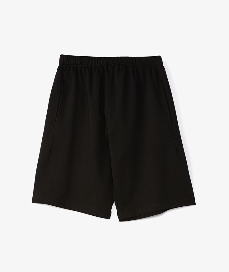 These black shorts by KENZO are carefully crafted in a soft plush fabric and are embellished with a sophisticated Japanese-inspired Boke Flower logo on the back pocket. These shorts also sport a drawstring elasticated waistband and two side pockets. Black Cotton Shorts With Ribbed Waistband, Black Knee-length Loungewear Athletic Shorts, Black Knee-length Athletic Shorts For Loungewear, Black Knee-length Athletic Shorts For Lounging, Black Knee-length Shorts With Elastic Waistband, Black Athletic Shorts With Ribbed Waistband, Relaxed Fit Black Shorts With Ribbed Waistband, Casual Black Shorts With Ribbed Waistband, Black Relaxed Fit Shorts With Ribbed Waistband