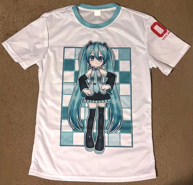 a t - shirt with an anime character on it