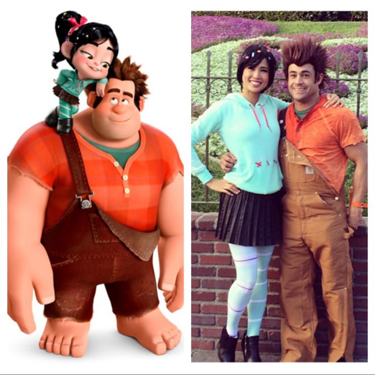 Couples costumes Venelope Costume Wreck It Ralph, Ralph And Penelope Costume, Venelope Costume Diy, Wreck It Ralph And Vanellope Costume, Ralph And Vanellope Costume, Wreck It Ralph And Vanellope, Vanellope And Ralph, Wreck It Ralph Vanellope, Ralph And Vanellope