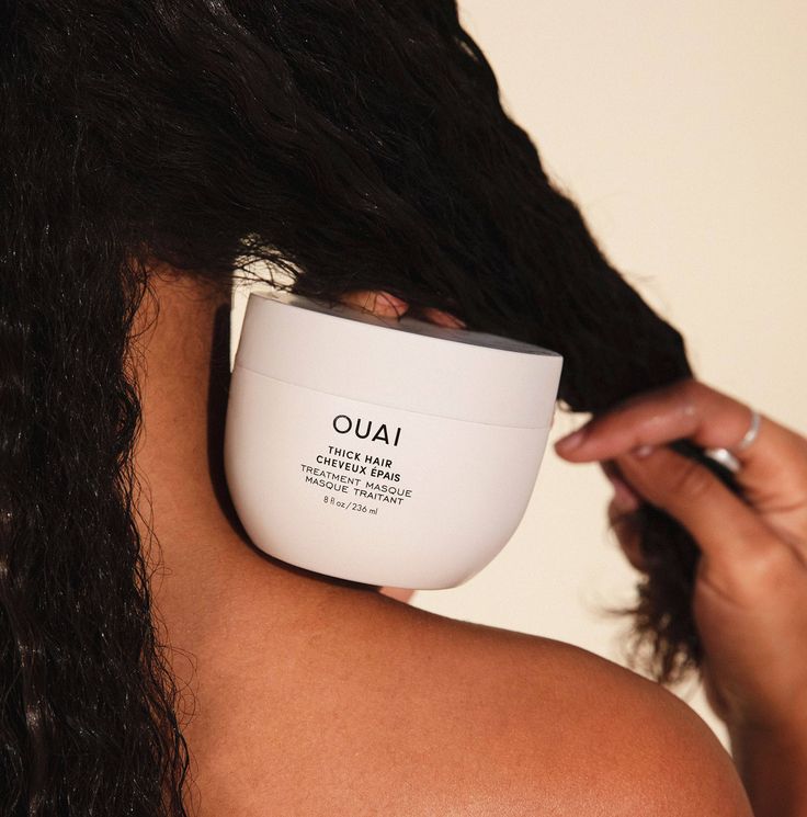 A rich mask that delivers major moisture in minutes.  Product details Looking for a mask that heals, not hides, everything your hair has been through? Mask and you shall receive. This rich, buttery mask restores moisture, smooths frizz, repairs damage, and prevents breakage for thick hair after just one use. Packed with a rich blend of illipe and shea butters, almond, olive, and macadamia oils plus hydrolyzed keratin, it leaves hair extra smooth, manageable, and shiny. Moisturizing Hair Mask, Ouai Haircare, Stop Hair Breakage, Moisturizing Hair, Damage Hair Care, Detox Shampoo, Hair Control, Moisturizing Shampoo, Luxury Hair